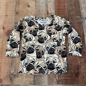 Sleep no more unisex gender neutral funny shirt pug off -12/18M